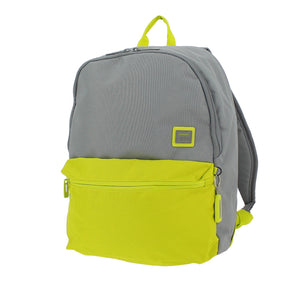 Mochila urbana color gris y rosa