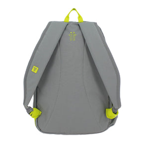 Mochila urbana color gris y rosa