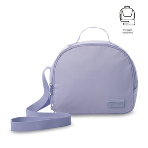 Pack X 3 Mochila + Portameriendas + Estuche Yuno