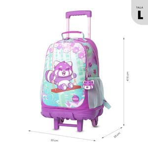 Pack X2 Mochila + Libro para colorear Bambu