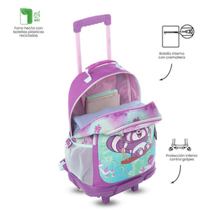 Pack X2 Mochila + Libro para colorear Bambu