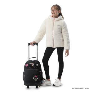 Mochila de ruedas Glowing Black