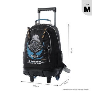 Mochila de ruedas Hanzo