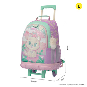 Mochila de ruedas Queen Cat