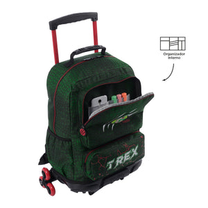 Mochila de triple rueda Rex Dino
