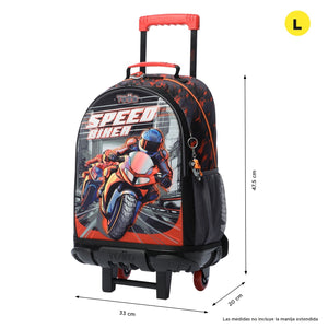Mochila de ruedas Speed Biker