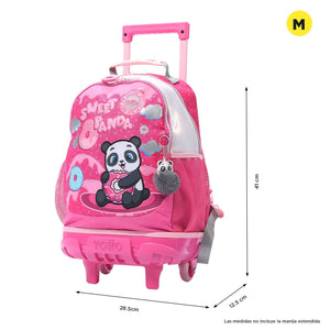 Mochila de ruedas Sweet Panda