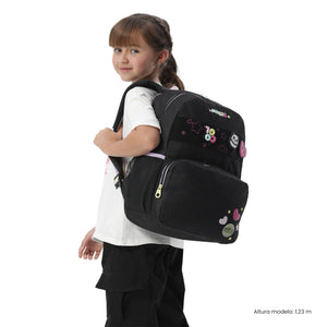 Mochila Glowing Black