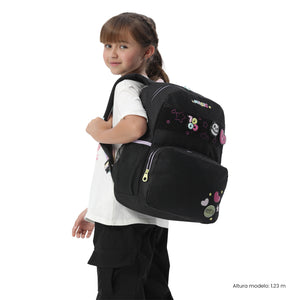 Mochila Glowing Black