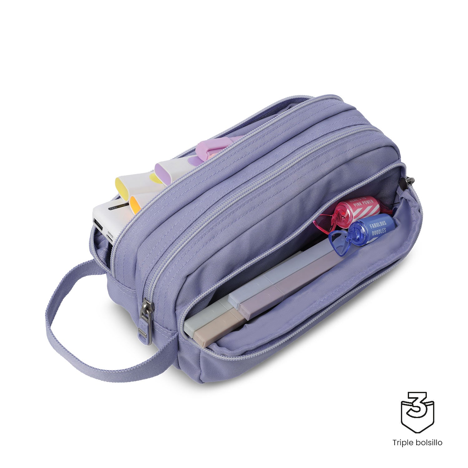 Estuche Agapec Ecole Solid 
