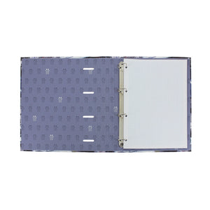 Carpeta de 4 anillas corazones pastel