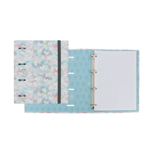 Carpeta de 4 anillas corazones pastel