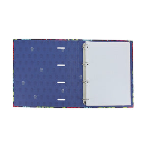 Carpeta de 4 anillas corazones pastel