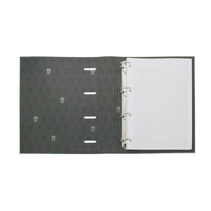 Carpeta de 4 anillas corazones pastel