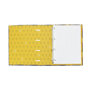 Carpeta de 4 anillas corazones pastel
