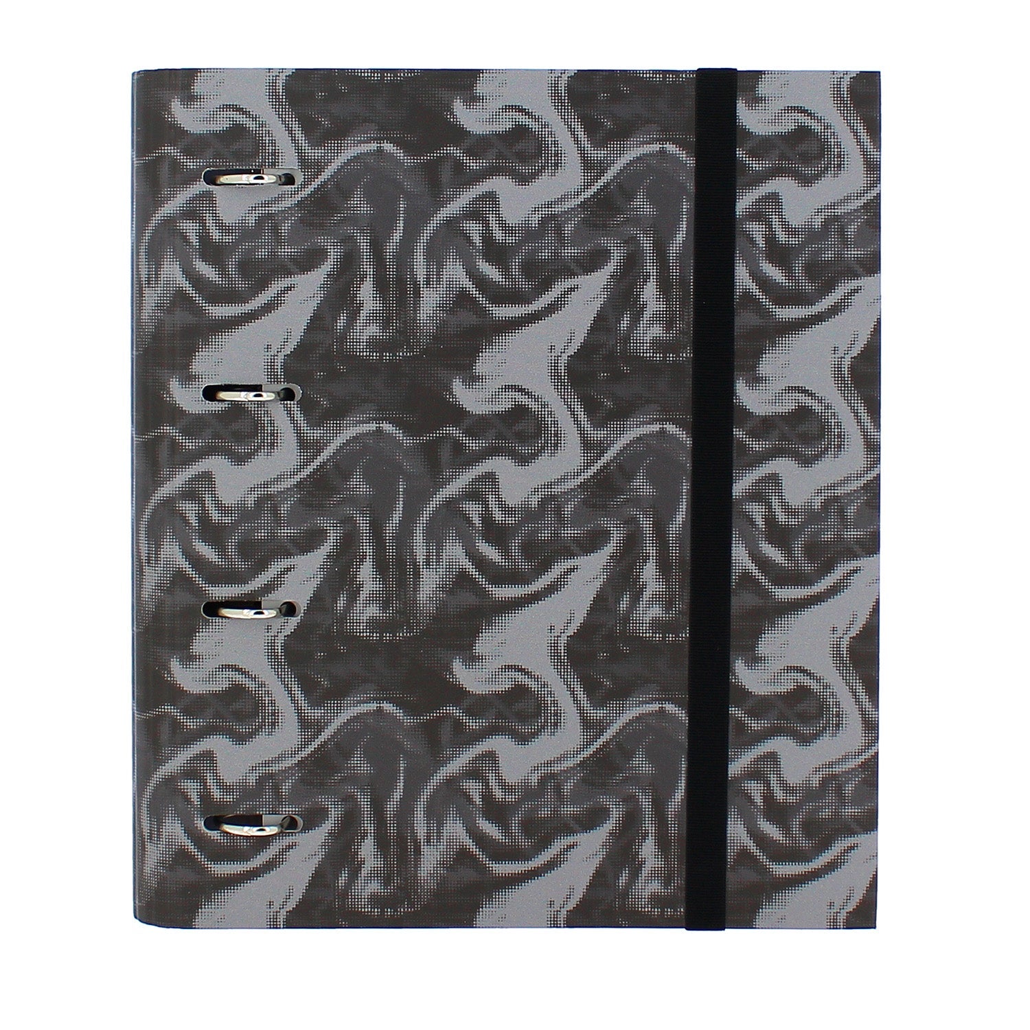 Carpeta de 4 anillas corazones pastel