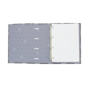 Carpeta de 4 anillas corazones pastel