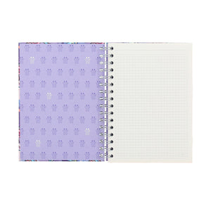 Cuaderno A5 tapa forrada
