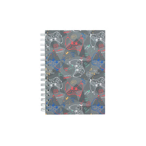 Cuaderno A5 tapa forrada