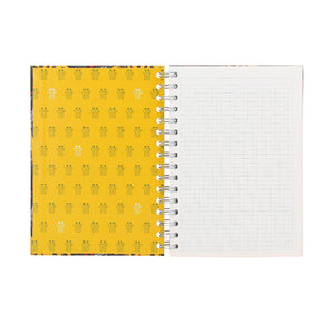 Cuaderno A5 tapa forrada