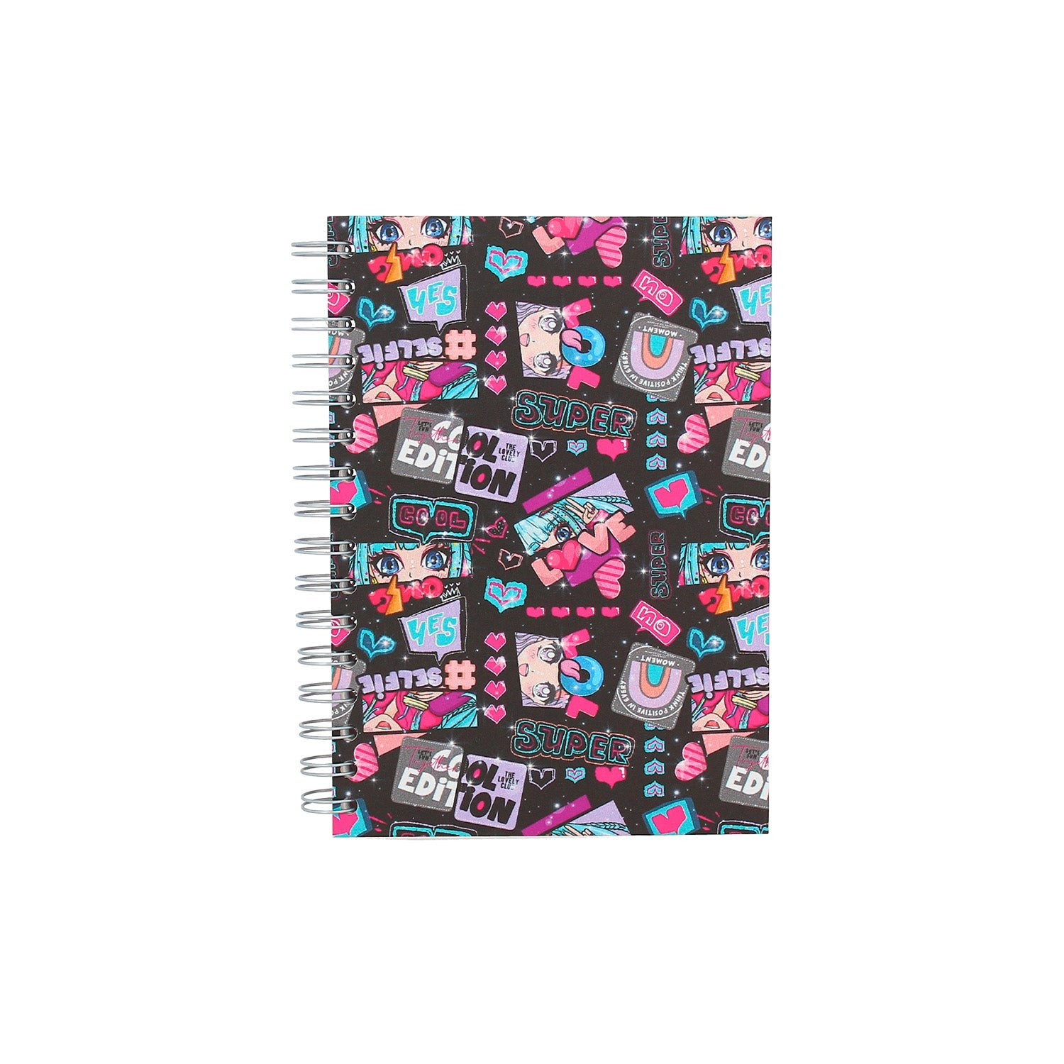 Cuaderno A5 tapa forrada