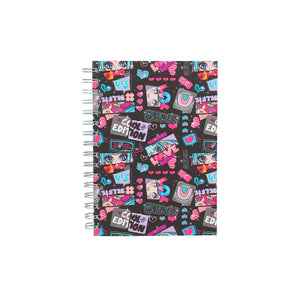 Cuaderno A5 tapa forrada