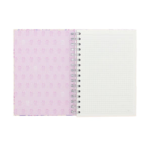 Cuaderno A5 tapa forrada