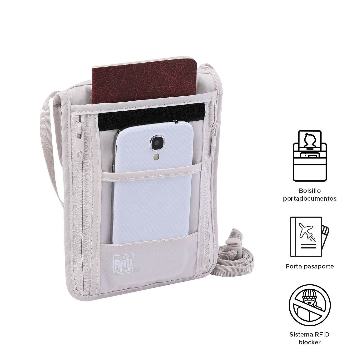 Porta Pasaporte Hang 