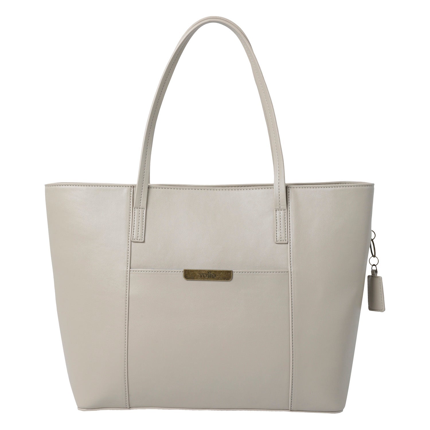 Bolso shopper mujer marrón 