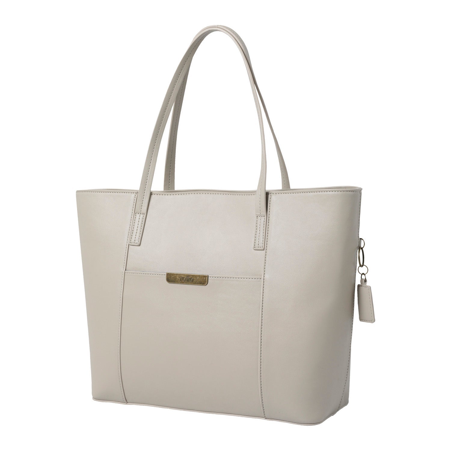 Bolso shopper mujer marrón 