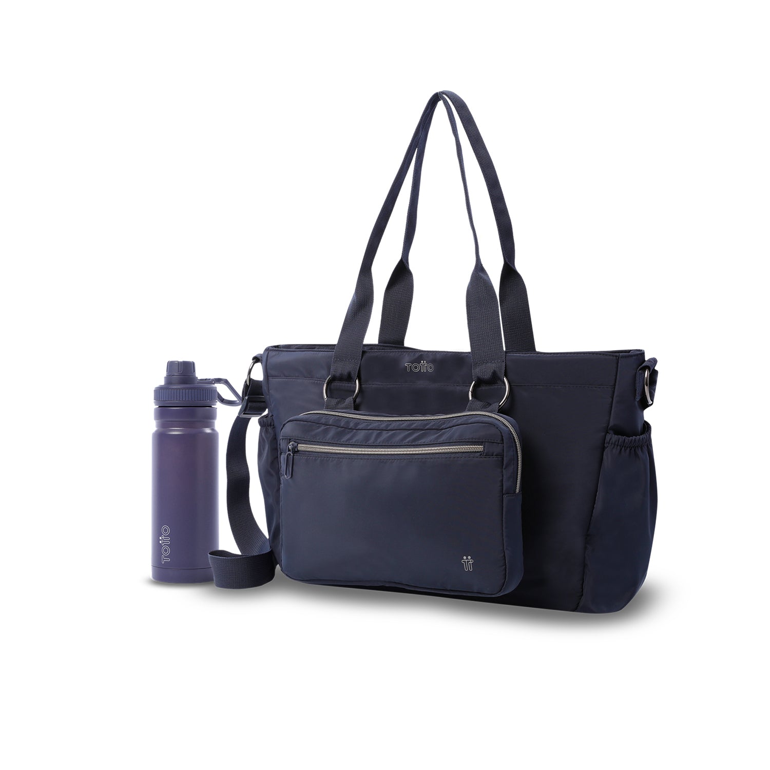 Pack Brasil - Azul Acero (Bolso + botella)