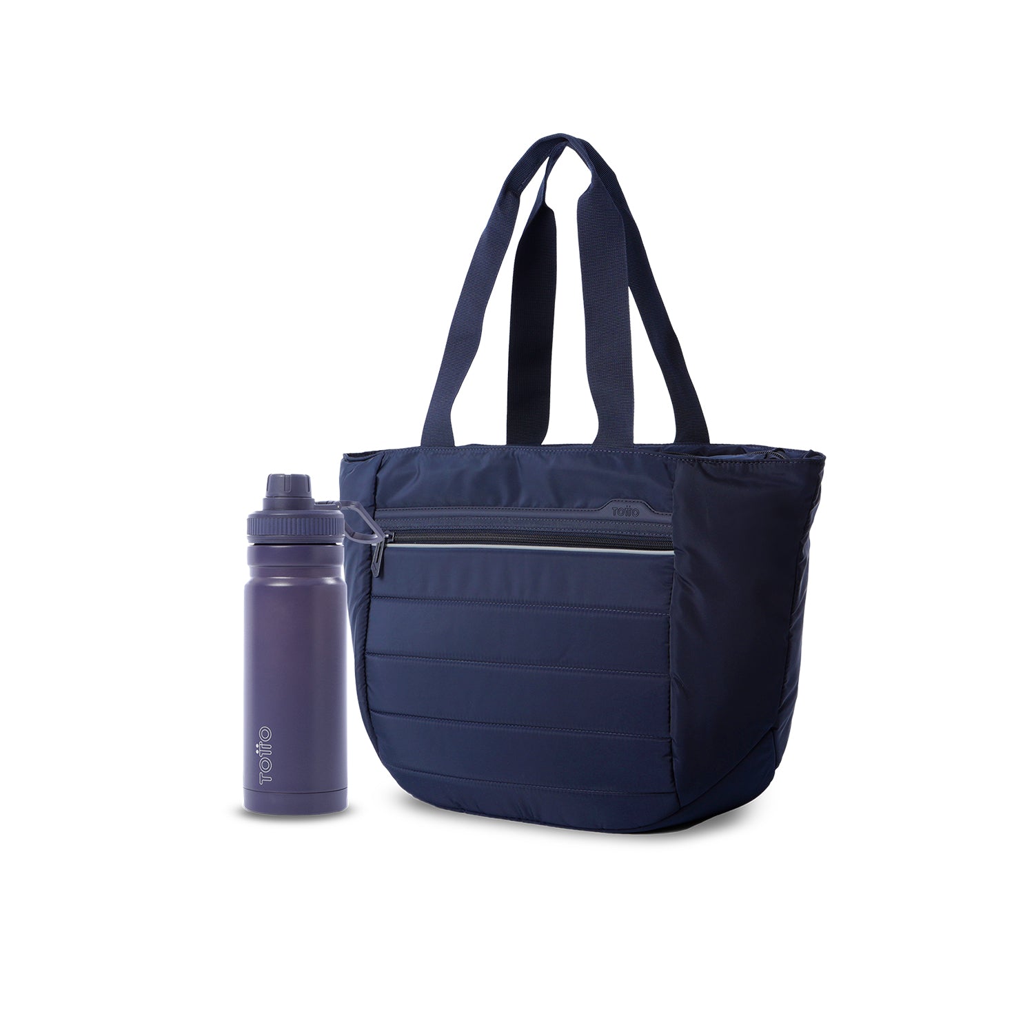 Pack Campus - Azul Acero (Bolso + Billetera)