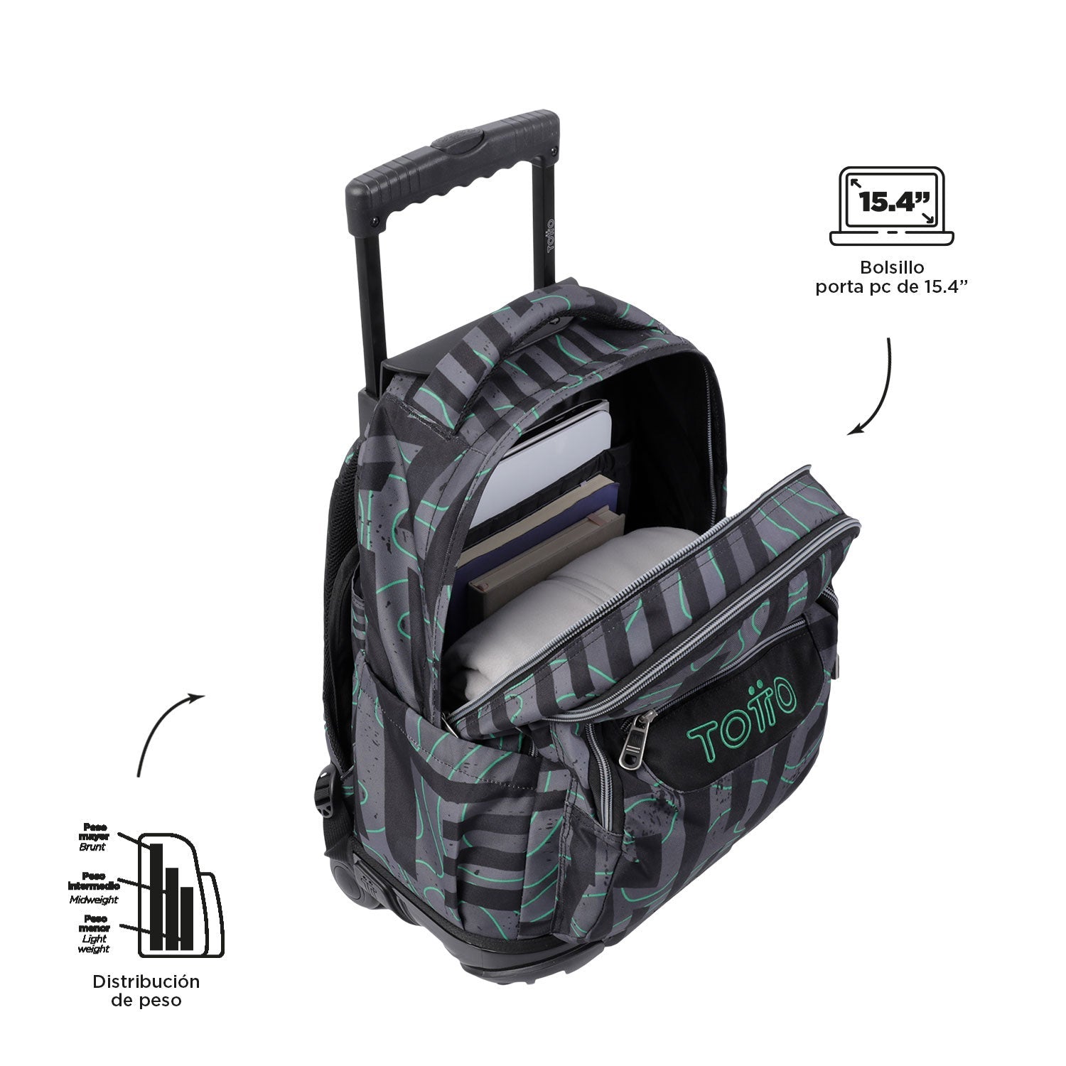 Mochila Renglones Outlet