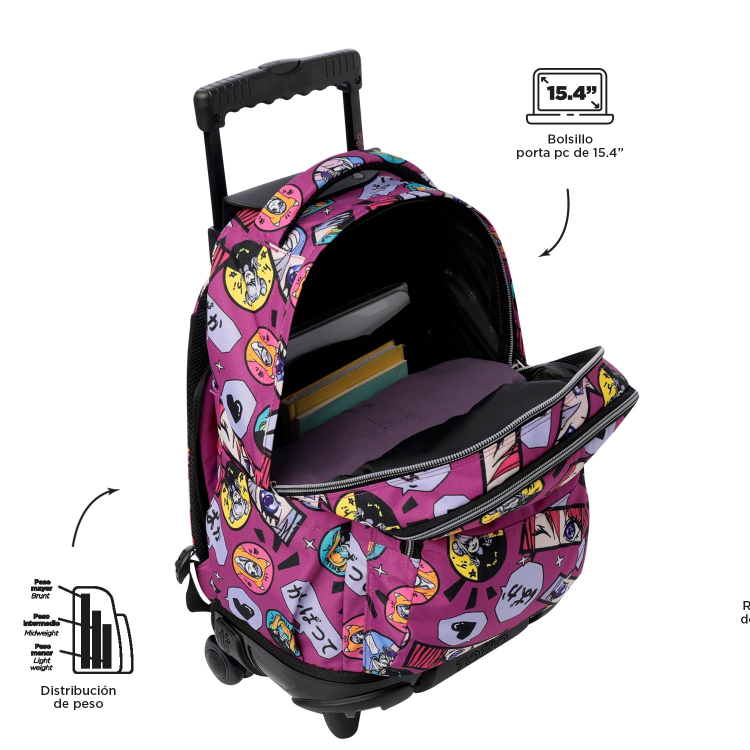 Mochila Renglones Pack