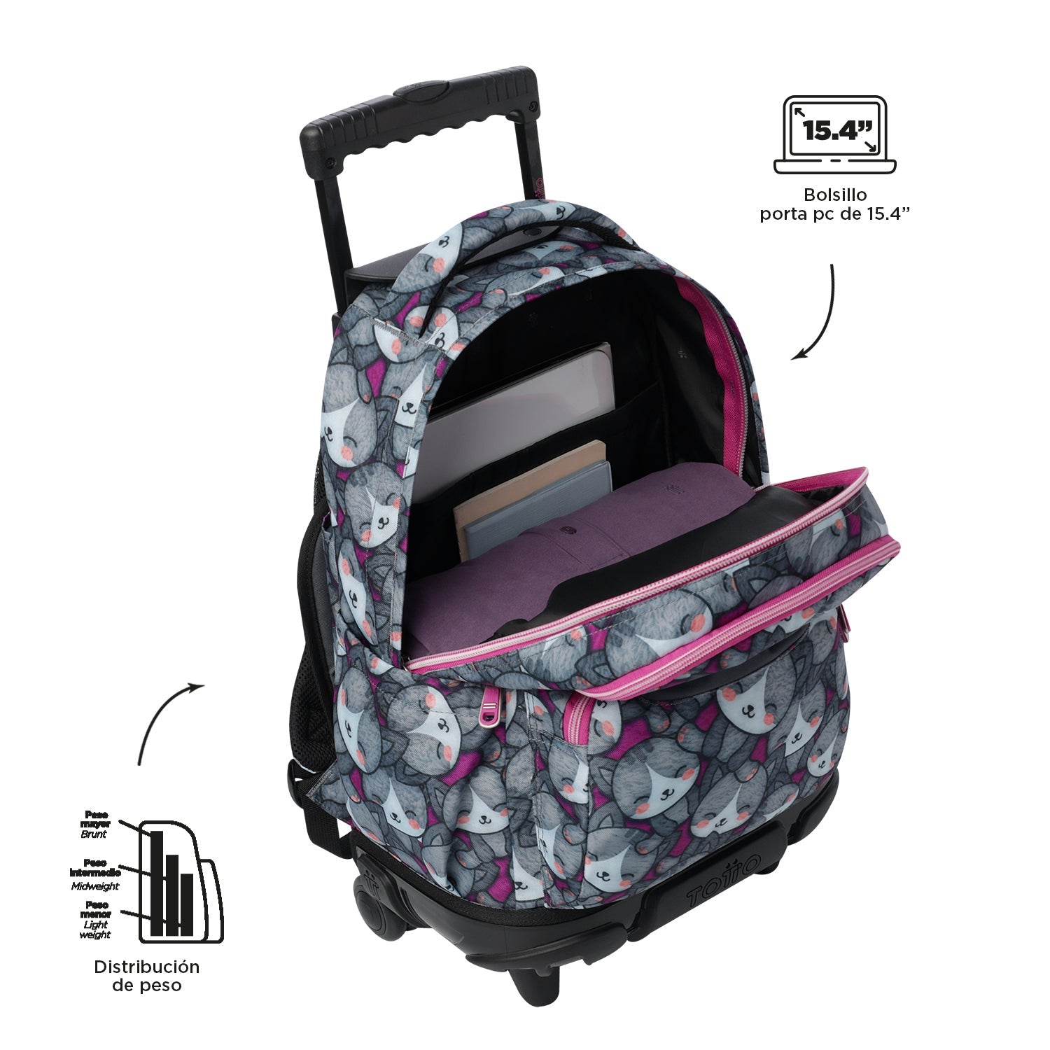 Mochila Renglones Pack