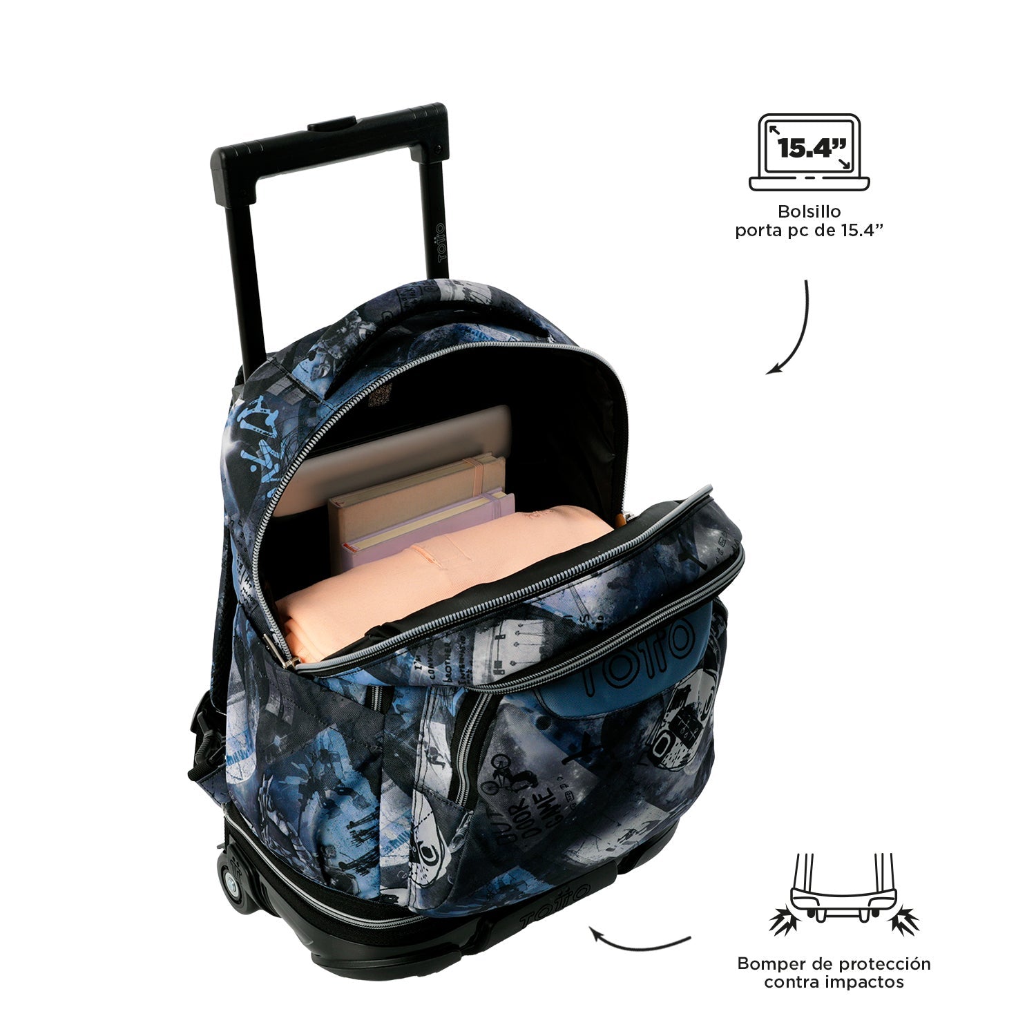 Mochila Desmontable Tiza - Pack