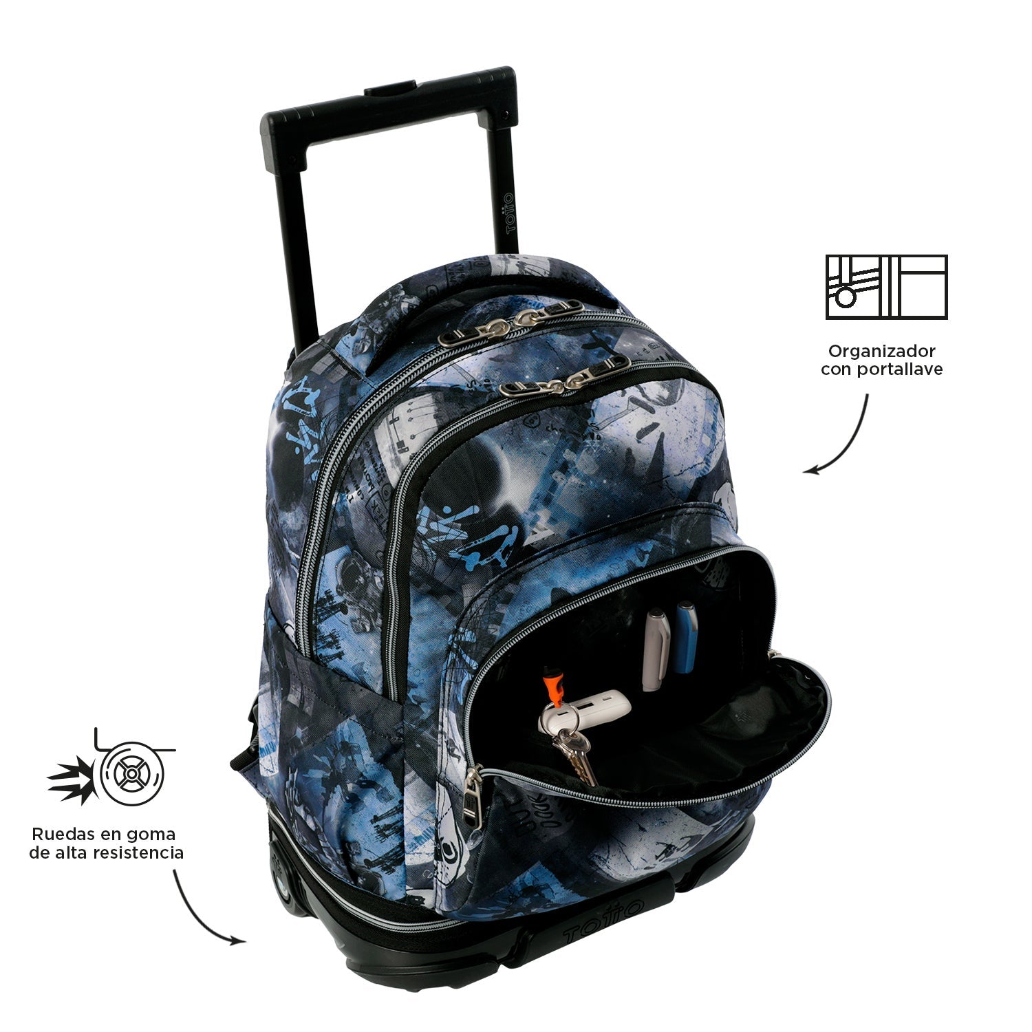 Mochila Desmontable Tiza - Pack