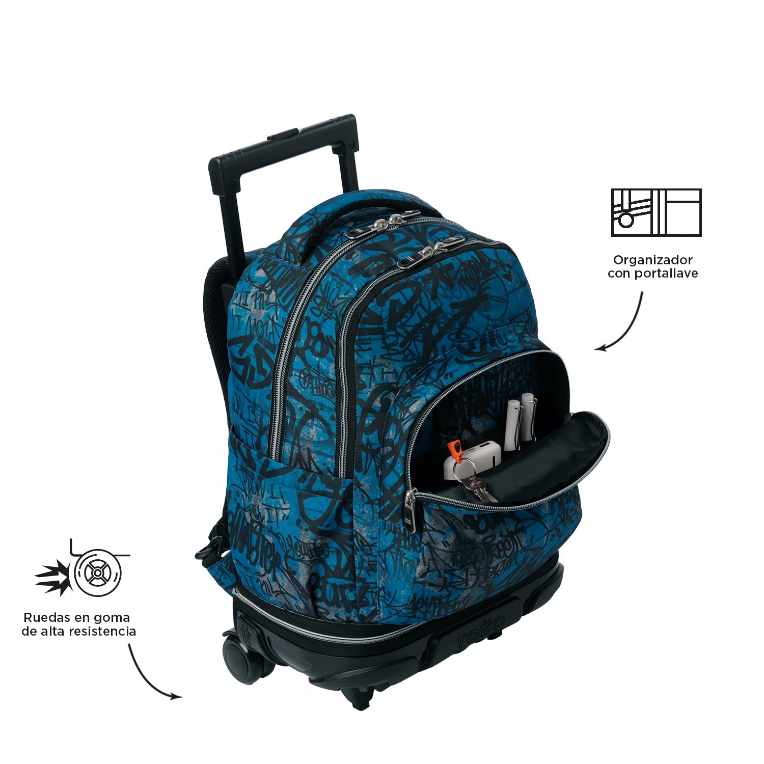 Mochila Desmontable Tiza - 4EC