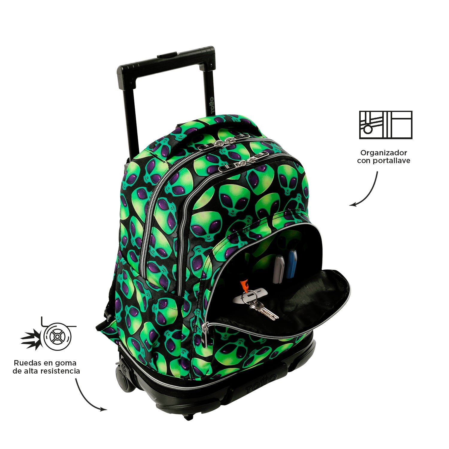 Mochila Desmontable Tiza