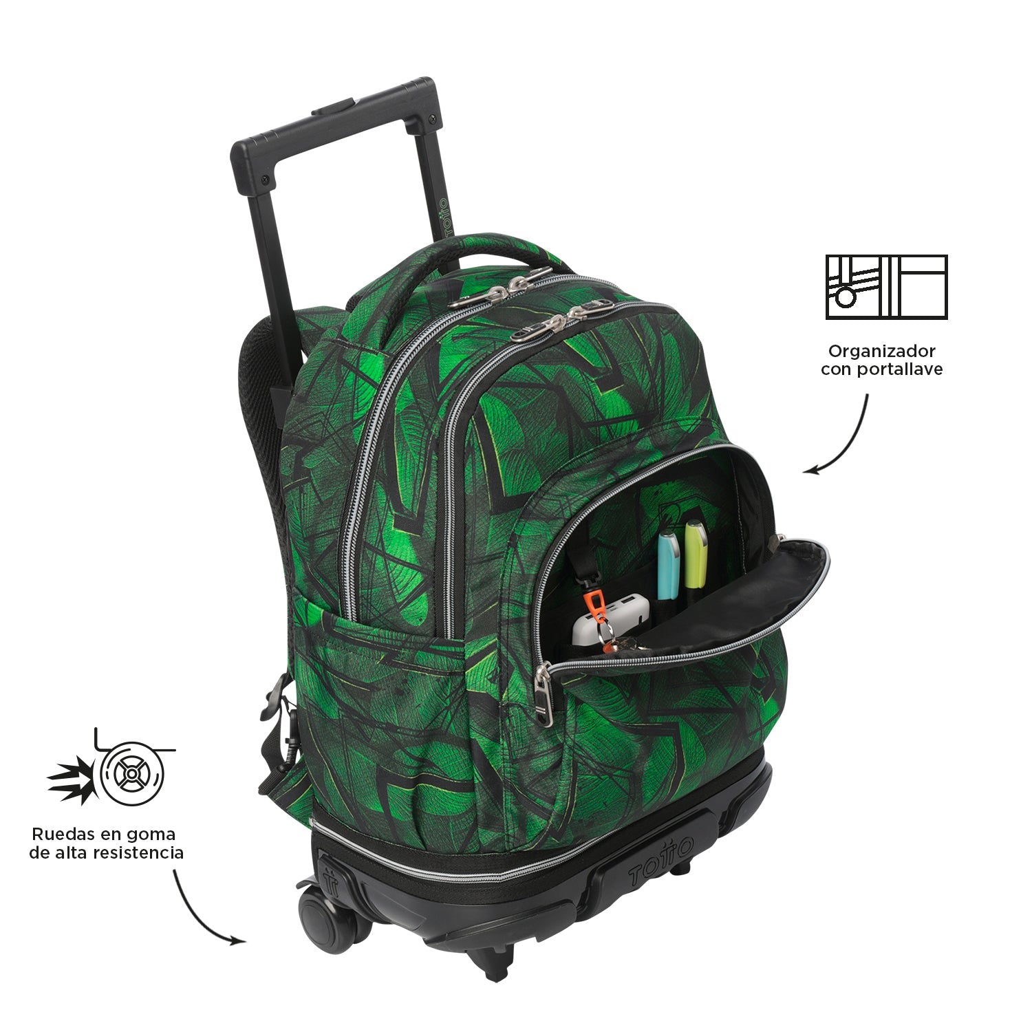 Mochila Desmontable Tiza