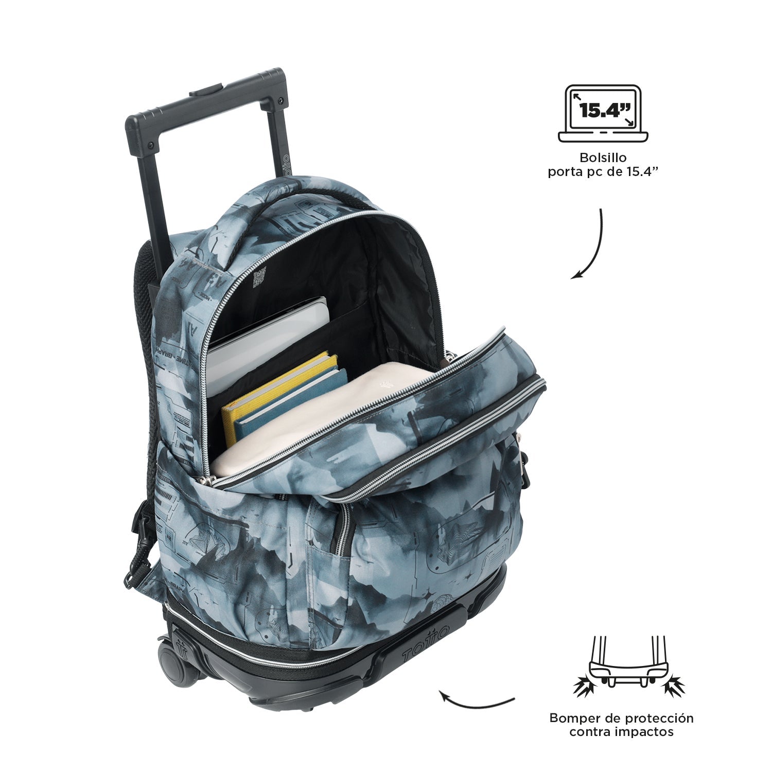 Mochila Desmontable Tiza