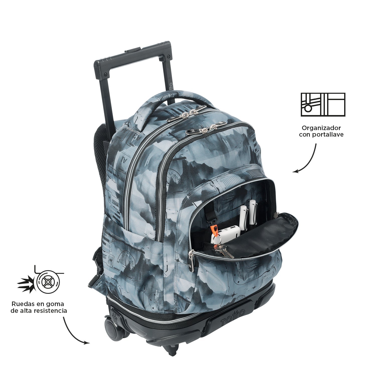 Mochila Desmontable Tiza