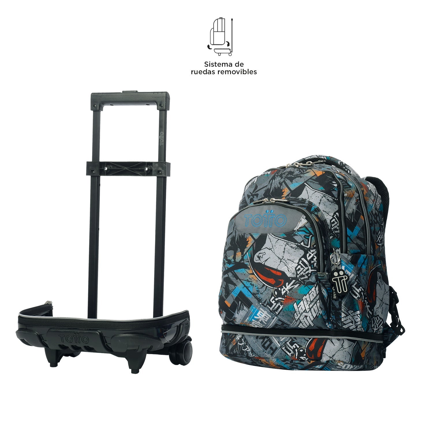 Mochila Desmontable Tiza