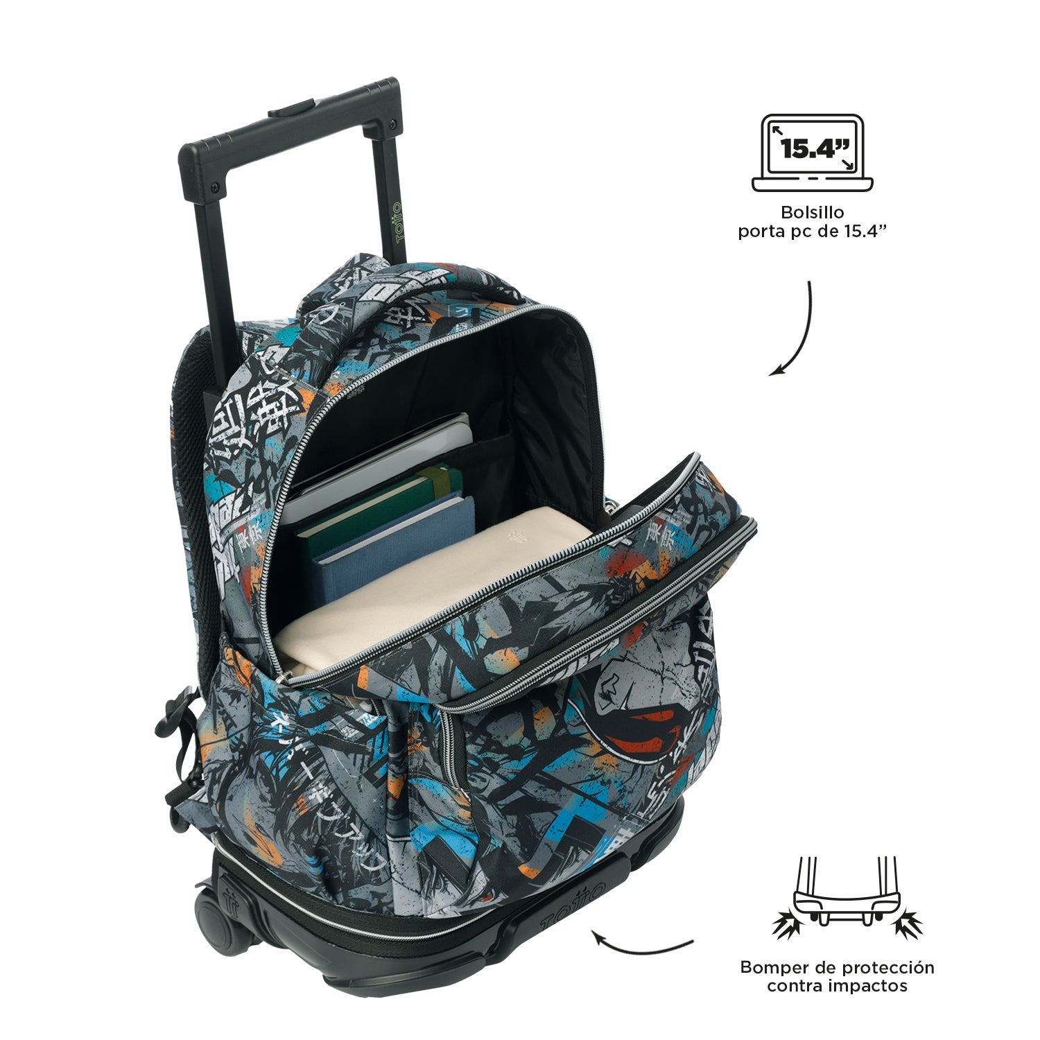 Mochila Desmontable Tiza