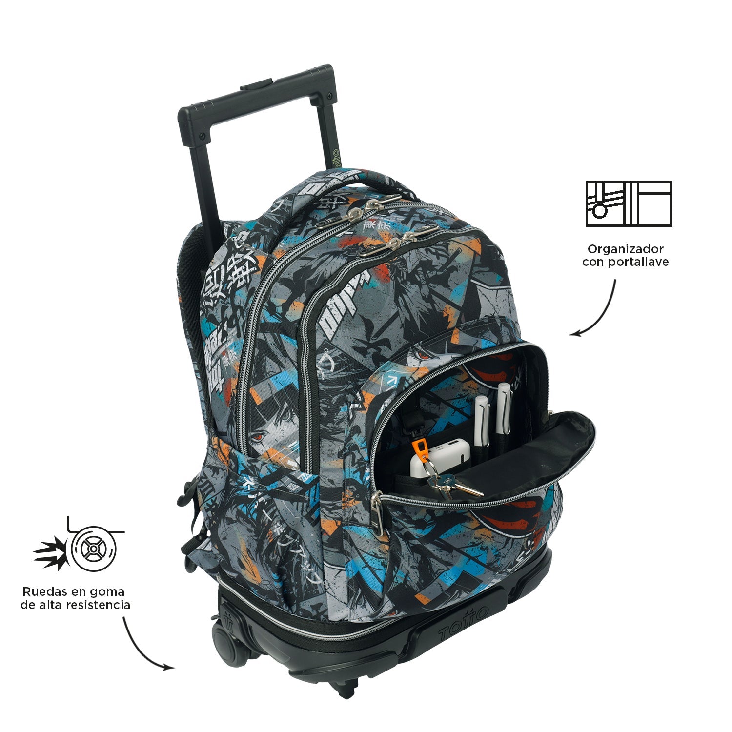 Mochila Desmontable Tiza