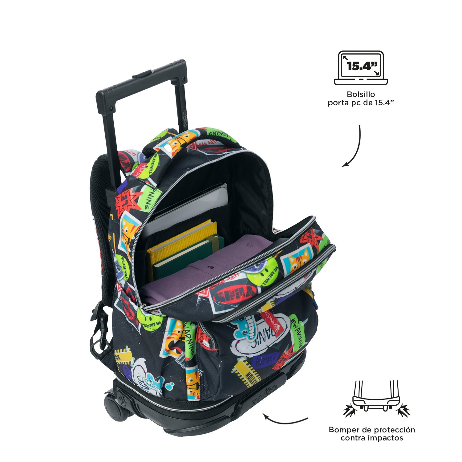 Mochila Desmontable Tiza