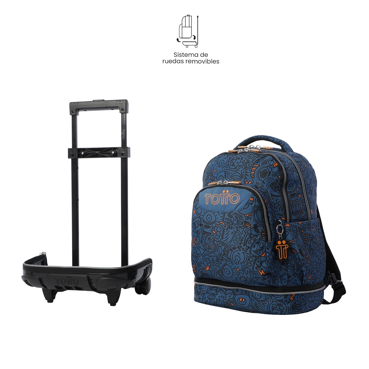 Mochila Desmontable Tiza