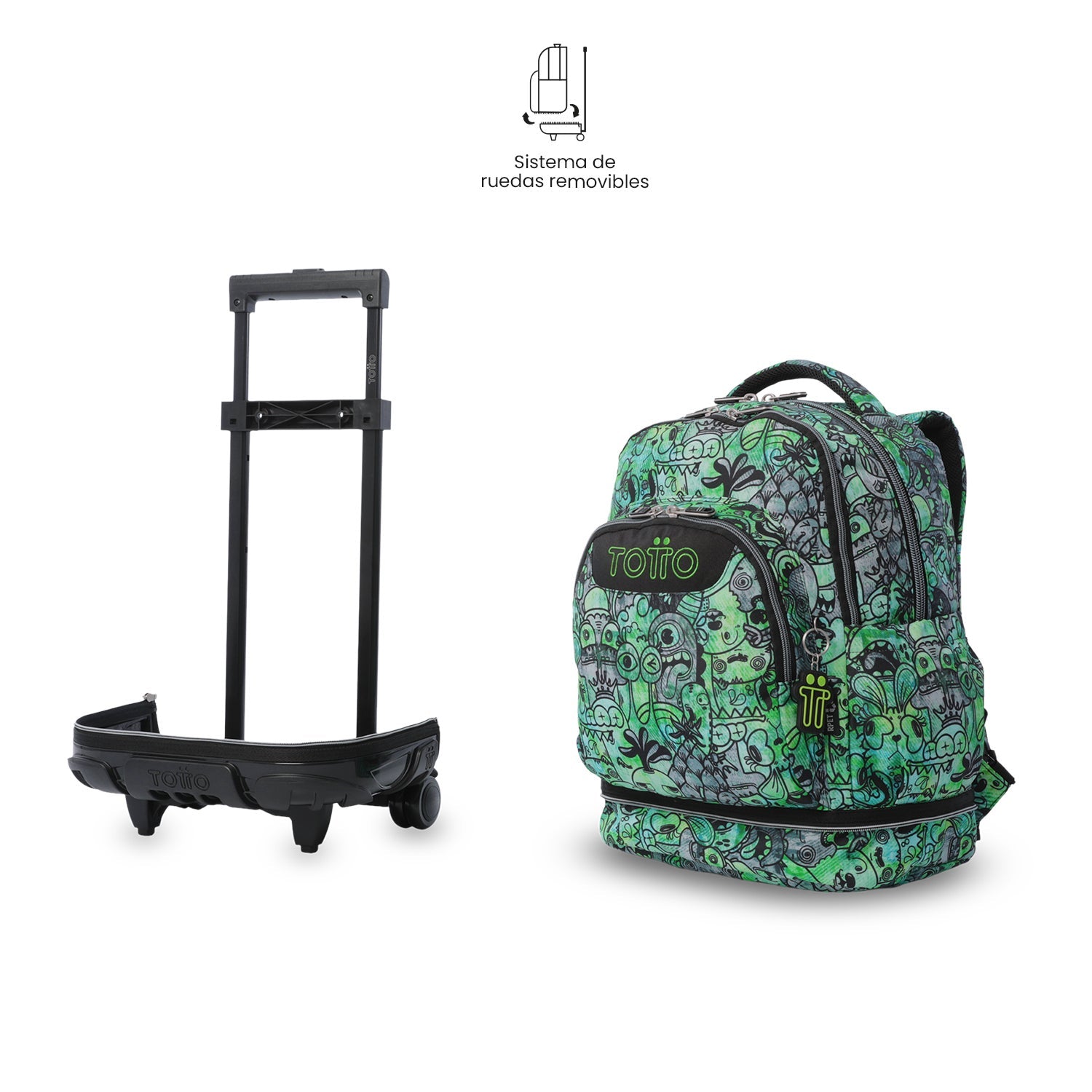 Mochila Desmontable Tiza