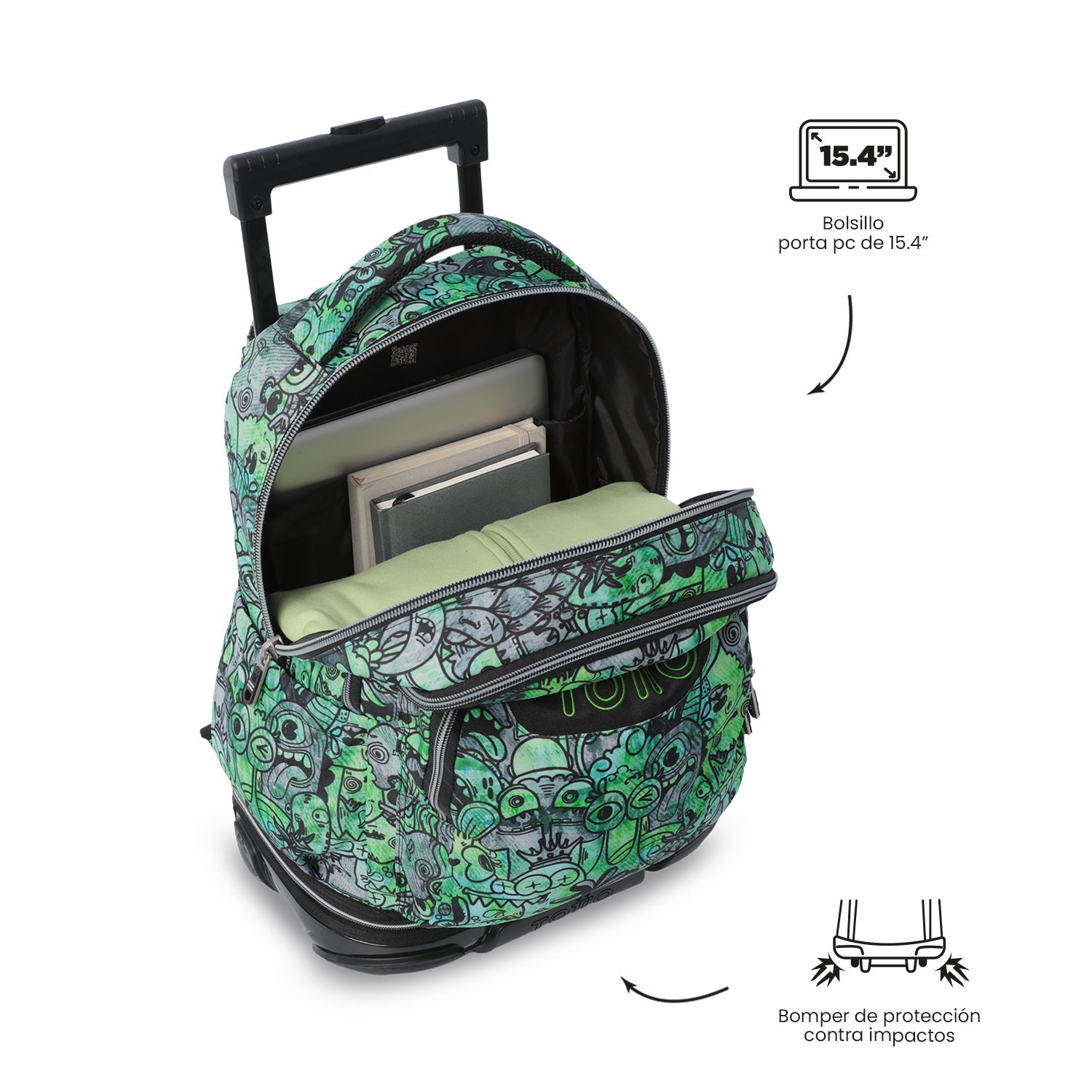 Mochila Desmontable Tiza