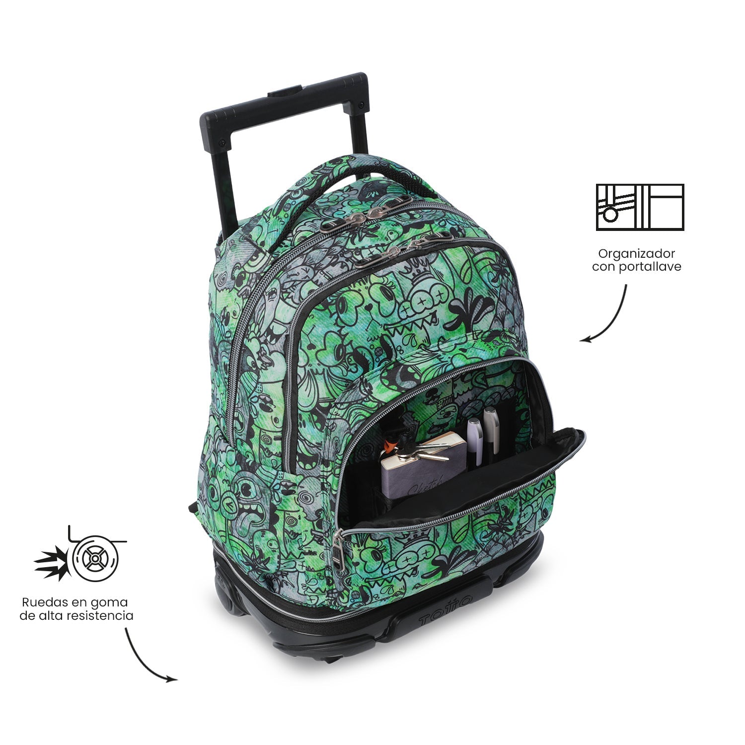 Mochila Desmontable Tiza